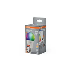 Osram Smart+ Matter ClassicLED E27 Päron Matt 14W 1521lm - 827-865 Justerbar Vit | Dimbar - Ersättare 100W