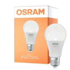 Osram Smart+ Matter Classic LED E27 Päron Matt 9W 806lm - 827-865 Justerbar Vit | Dimbar - Ersättare 60W