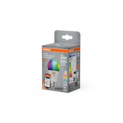 Osram Smart+ Matter Classic LED E27 Päron Matt 9W 806lm - 827-865 Justerbar Vit | Dimbar - Ersättare 60W