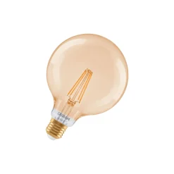 Osram Smart+ Matter E27 Globe Filament Guld 6W 680lm - 824 Extra Varm Vit | Dimbar - Via Smart Device Only - Ersättare 60W