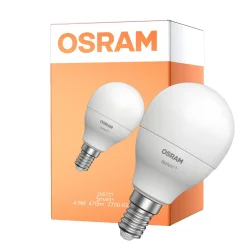 Osram Smart+ Mini Lampa E14 Matt 4.9W 470lm - 827-865 Justerbar Vit | Zigbee Dimbar - Ersättare 40W
