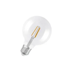 Osram SuperStar LED E27 Globe 125mm Filament Klar 7W 806lm - 822-827 Dim To Warm | Dimbar - Ersättare 60W