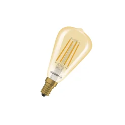 Osram Vintage 1906 LED Classic Edison E14 Ambar 4.8W 360lm - 822 Extra Varm Vit | Dimbar - Ersättare 25W
