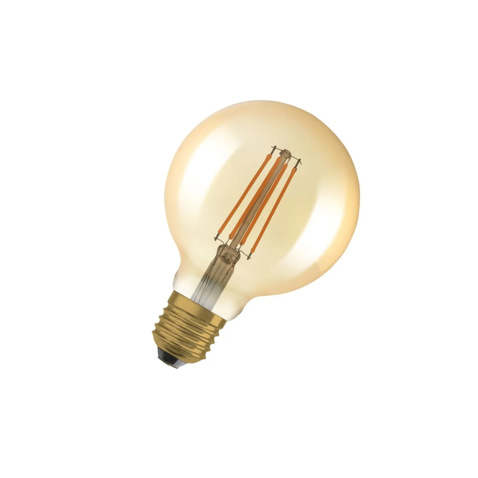 Osram Vintage 1906 LED Classic Globe E27 Globe Ambar 6.5W 725lm - 824 Extra Varm Vit | Dimbar - Ersättare 40W