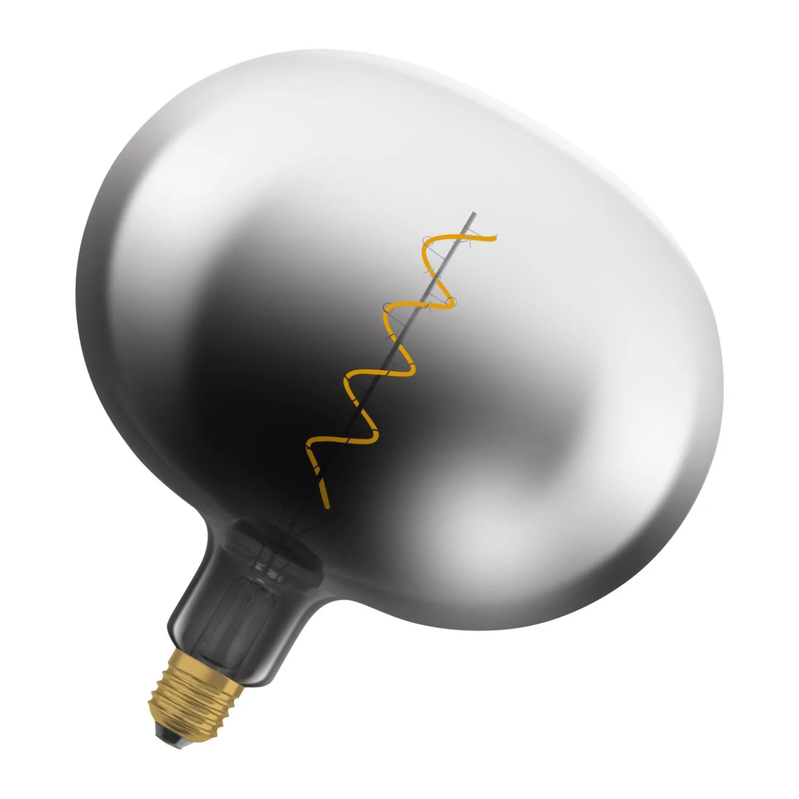 Osram Vintage 1906 LED Classic Globe LED E27 Special Filament Smoke 4.5W 150lm - 818 Extra Varm Vit | Ersättare 15W