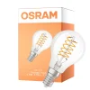 Osram Vintage 1906 LED Classic Slim E14 Päron Filament Klar 4.8W 470lm - 827 Extra Varm Vit | Dimbar - Ersättare 40W