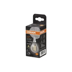 Osram Vintage 1906 LED Classic Slim E14 Päron Filament Klar 4.8W 470lm - 827 Extra Varm Vit | Dimbar - Ersättare 40W