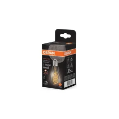 Osram Vintage 1906 LED Classic Slim E27 Päron Filament Klar 8W 806lm - 922 Extra Varm Vit | Bästa Färgåtergivning - Dimbar - Ersättare 60W