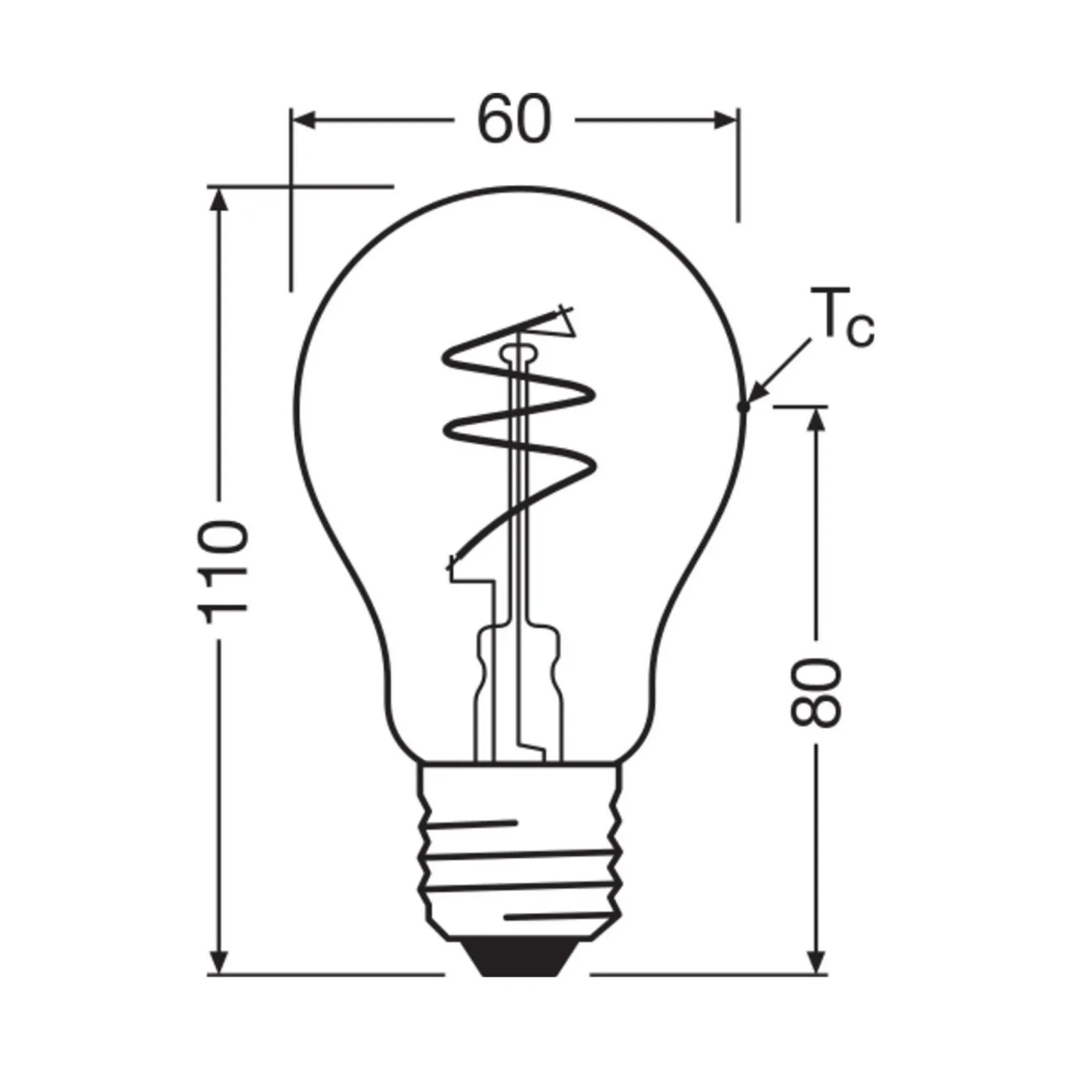 Osram Vintage 1906 LED Classic Slim E27 Päron Filament Klar 4.6W 470lm - 922 Extra Varm Vit | Bästa Färgåtergivning - Dimbar - Ersättare 40W