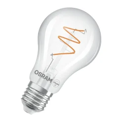 Osram Vintage 1906 LED Classic Slim E27 Päron Filament Klar 4.6W 470lm - 922 Extra Varm Vit | Bästa Färgåtergivning - Dimbar - Ersättare 40W