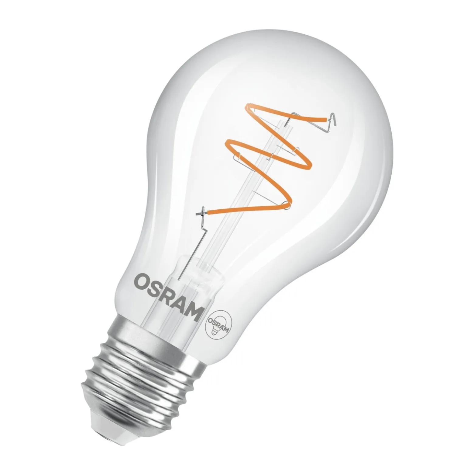 Osram Vintage 1906 LED Classic Slim E27 Päron Filament Klar 4.6W 470lm - 922 Extra Varm Vit | Bästa Färgåtergivning - Dimbar - Ersättare 40W