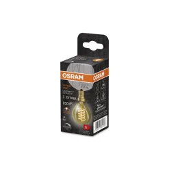 Osram Vintage 1906 LED E14 Ball Filament Gold 3.4W 250lm - 822 Extra Warm White | Dimmable