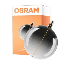 Osram Vintage 1906 LED E27 Boll Filament Matt 4.8W 100lm - 818 Extra Varm Vit | Dimbar - Ersättare 15W