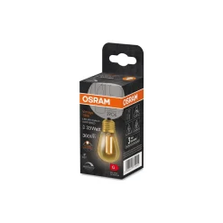 Osram Vintage 1906 LED E27 Edison Filament Guld 4.8W 360lm - 822 Extra Varm Vit | Dimbar - Ersättare 40W