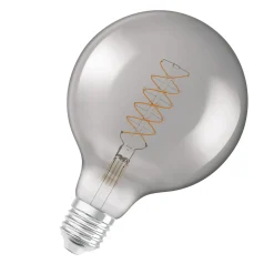 Osram Vintage 1906 LED E27 Globe Filament Smokey 125mm 7.8W 360lm - 818 Extra Warm White | Dimmable