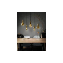 Osram Vintage 1906 LED E27 Globe Filament Guld 125mm 6.5W 650lm - 824 Extra Varm Vit | Dimbar - Ersättare 50W