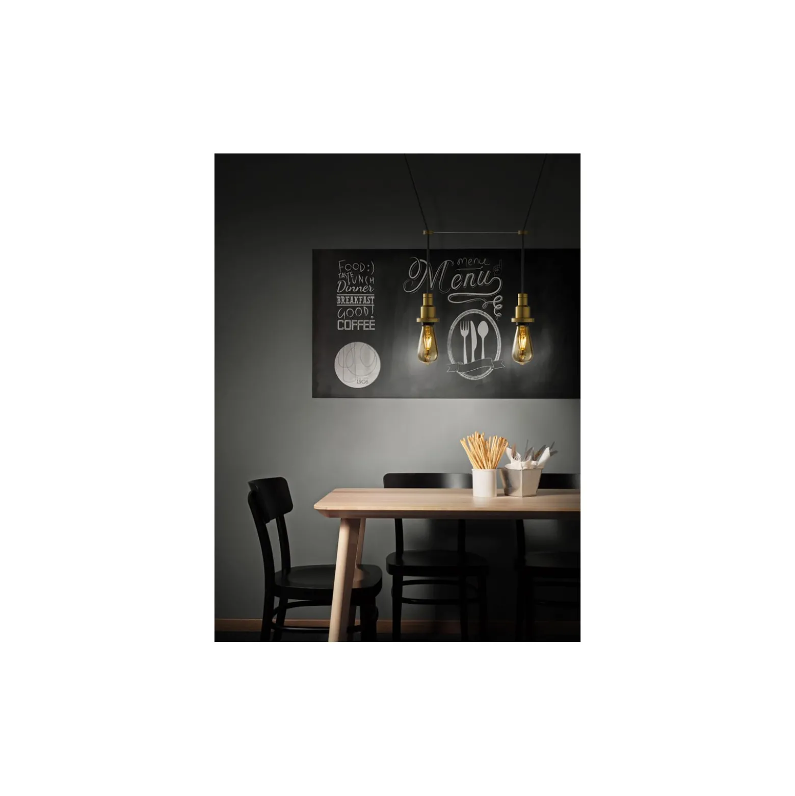 Osram Vintage 1906 LED E27 Globe Filament Guld 125mm 6.5W 650lm - 824 Extra Varm Vit | Dimbar - Ersättare 50W