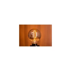 Osram Vintage 1906 LED E27 Globe Filament Smokey 95mm 3.4W 100lm - 818 Extra Warm White