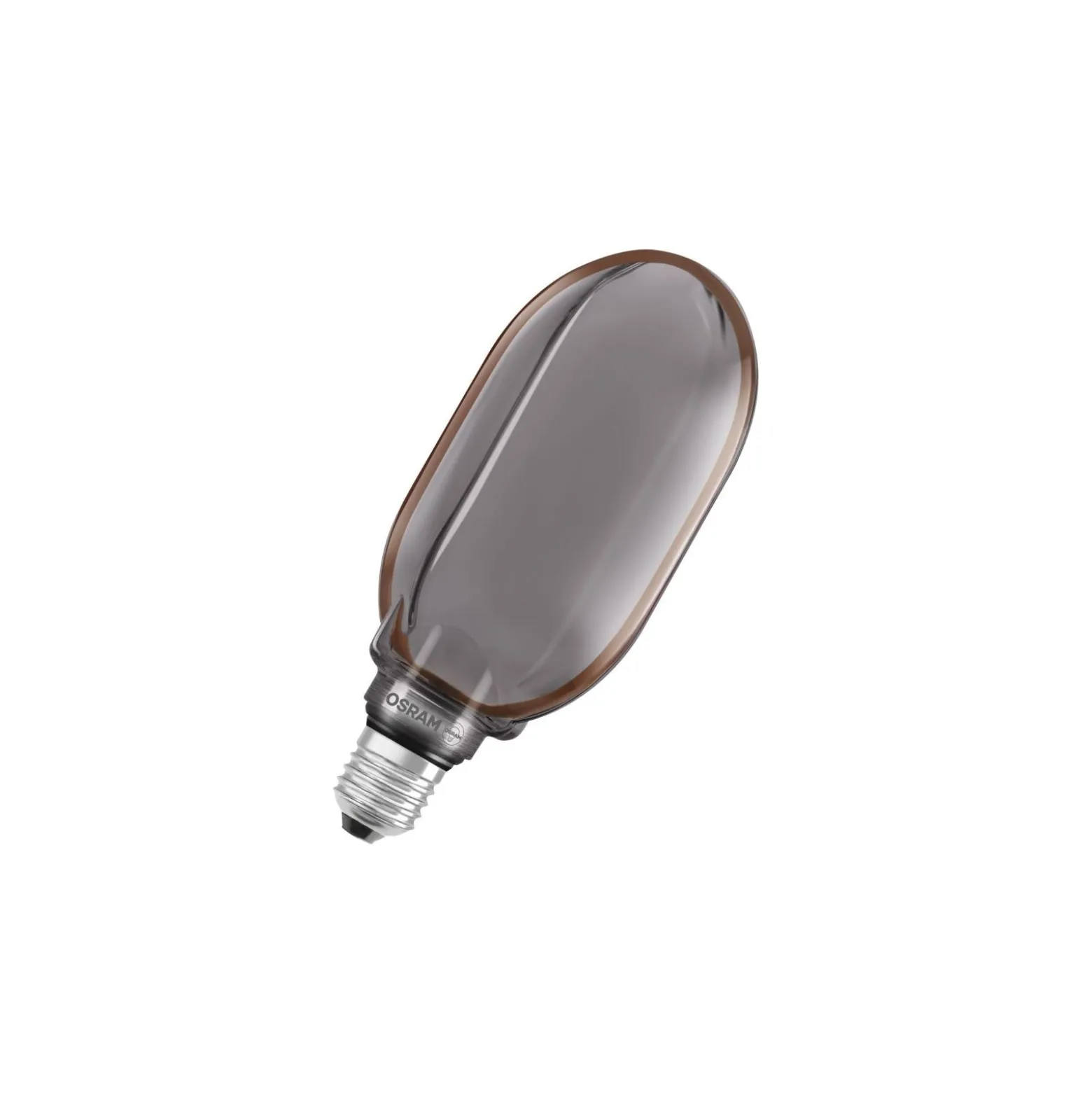 Osram Vintage 1906 LED E27 Globe Filament Smoke 100mm 4W 110lm - 818 Extra Varm Vit | Dimbar - Ersättare 12W