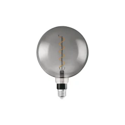 Osram Vintage 1906 LED E27 Globe Filament Smoke 200mm 5W 110lm - 818 Extra Varm Vit | Ersättare 25W