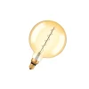 Osram Vintage 1906 LED E27 Globe Filament Gold 200mm 4.8W 400lm - 822 Extra Warm White | Dimmable