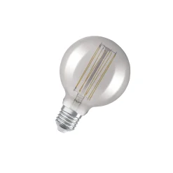 Osram Vintage 1906 LED E27 Globe Filament Smokey 125mm 11W 500lm - 818 Extra Warm White | Dimmable