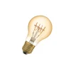 Osram Vintage 1906 LED E27 Pear Filament Gold 4.8W 400lm - 822 Extra Warm White | Dimmable