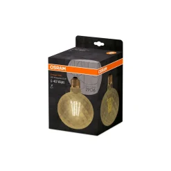 Osram Vintage 1906 LED E27 Pine Filament Guld 4.5W 470lm - 825 Extra Varm Vit | Ersättare 40W