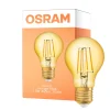Osram Vintage 1906 LED E27 Päron Filament Guld 7.5W 865lm - 825 Extra Varm Vit | Ersättare 60W