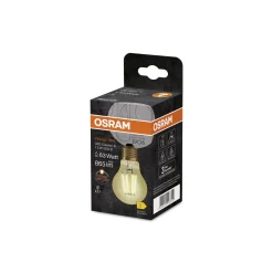 Osram Vintage 1906 LED E27 Päron Filament Guld 7.5W 865lm - 825 Extra Varm Vit | Ersättare 60W
