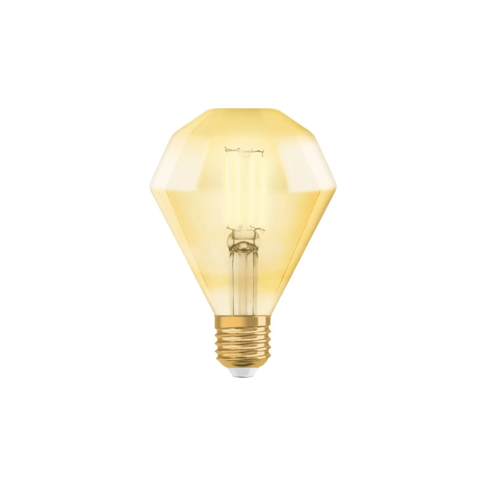 Osram Vintage 1906 LED E27 Päron Filament Guld 4.5W 420lm - 825 Extra Varm Vit | Ersättare 40W