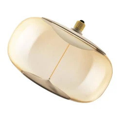 Osram Vintage 1906 LED E27 Special Filament Smoke 12W 500lm - 818 Extra Varm Vit | Dimbar - Ersättare 40W