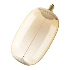Osram Vintage 1906 LED E27 Special Filament Smoke Tall 12W 500lm - 818 Extra Varm Vit | Dimbar - Ersättare 40W