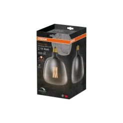 Osram Vintage 1906 LED E27 Special Filament Smokey Clear 4.5W 150lm - 816 Extra Warm White | Dimmable