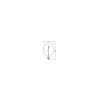 Osram Vintage 1906 LED E27 Special Filament Mirror Silver 4.8W 400lm - 827 Extra Warm White | Dimmable