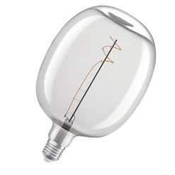 Osram Vintage 1906 LED E27 Special Filament Mirror Silver 4.8W 400lm - 827 Extra Warm White | Dimmable