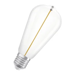 Osram Vintage 1906 LED E27 Special Filament Klar Edison 2.2W 150lm - 827 Extra Varm Vit | Ersättare 15W