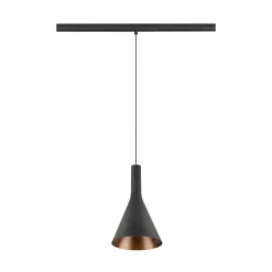 SLV Lalu Pendellampa Aluminium Svart 8W 700lm - 930 Varm Vit | Bästa Färgåtergivning - Dali Dimbar