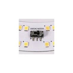 SLV Lipsy Wall/Taklampa Aluminium Vit 17.5W 2100lm - 830 Varm Vit | IP44