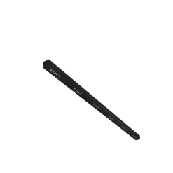 SLV Q-Line Wall/Taklampa Aluminium Svart 93W 4200lm - 930 Varm Vit | Bästa Färgåtergivning - UGR<11 - Dimbar