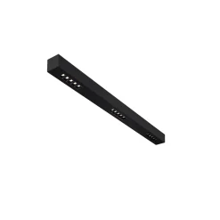 SLV Q-Line Wall/Taklampa Aluminium Svart 46W 2300lm - 940 Kallvit | Bästa Färgåtergivning - UGR<11 - Dimbar