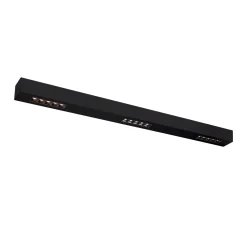 SLV Q-Line Wall/Taklampa Aluminium Svart 46W 2100lm - 930 Varm Vit | Bästa Färgåtergivning - UGR<11 - Dimbar