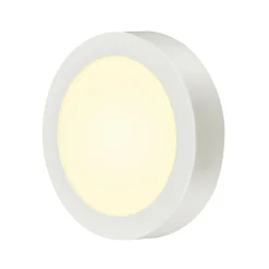 SLV Senser Wall/Taklampa Aluminium Vit 13W 830lm - 930 Varm Vit | Bästa Färgåtergivning - Dimbar