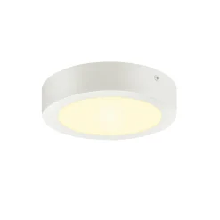 SLV Senser Wall/Taklampa Aluminium Vit 13W 830lm - 930 Varm Vit | Bästa Färgåtergivning - Dimbar