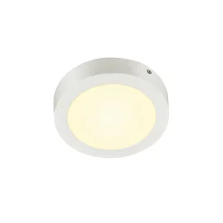 SLV Senser Wall/Taklampa Aluminium Vit 13W 830lm - 930 Varm Vit | Bästa Färgåtergivning - Dimbar