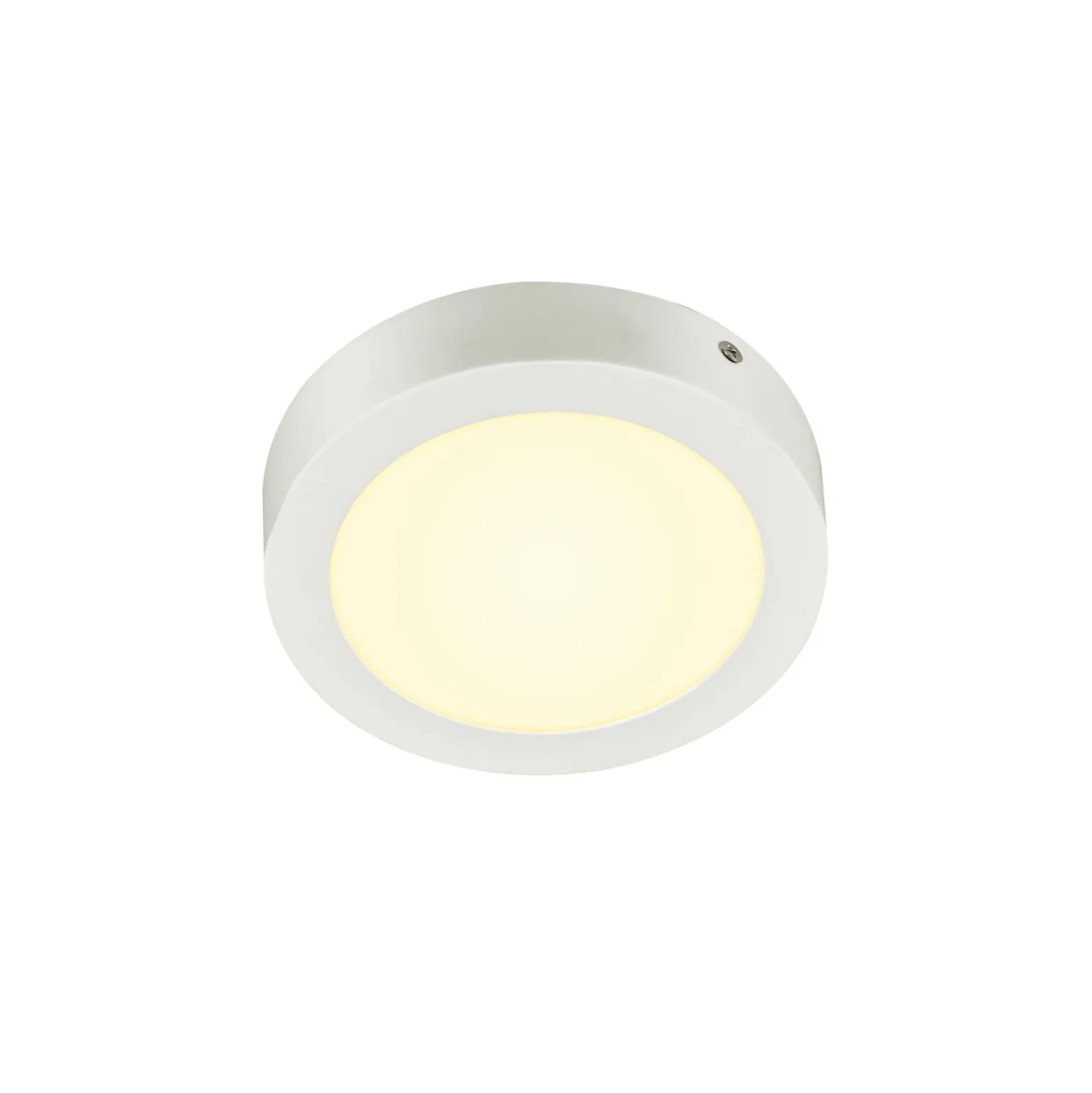 SLV Senser Wall/Taklampa Aluminium Vit 13W 830lm - 930 Varm Vit | Bästa Färgåtergivning - Dimbar