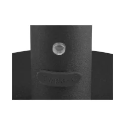 SLV Taha Bordslampa Aluminium Svart 5W 200lm - 827 Extra Varm Vit | - IP65 - Touchdimmerbar