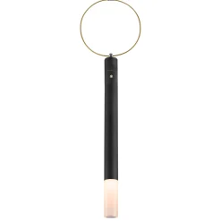 SLV Taha Bordslampa Aluminium Svart 5W 200lm - 827 Extra Varm Vit | - IP65 - Touchdimmerbar