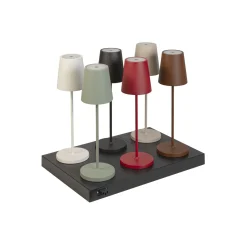 SLV Vinolina Two Bordslampa Aluminium Vit 2W 140lm - 822-827-830 CCT | IP65 - Touchdimmerbar