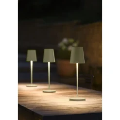 SLV Vinolina Two Bordslampa Aluminium Grön 2W 140lm - 822-827-830 CCT | IP65 - Touchdimmerbar